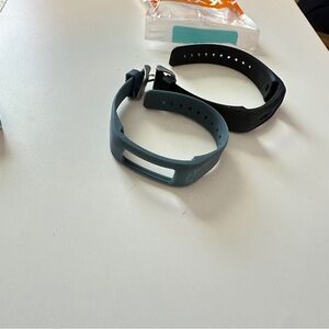 Black and Blue Smartwatches with Fitness Tracking